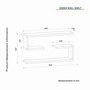 Hanah Home Jenika - Blanco